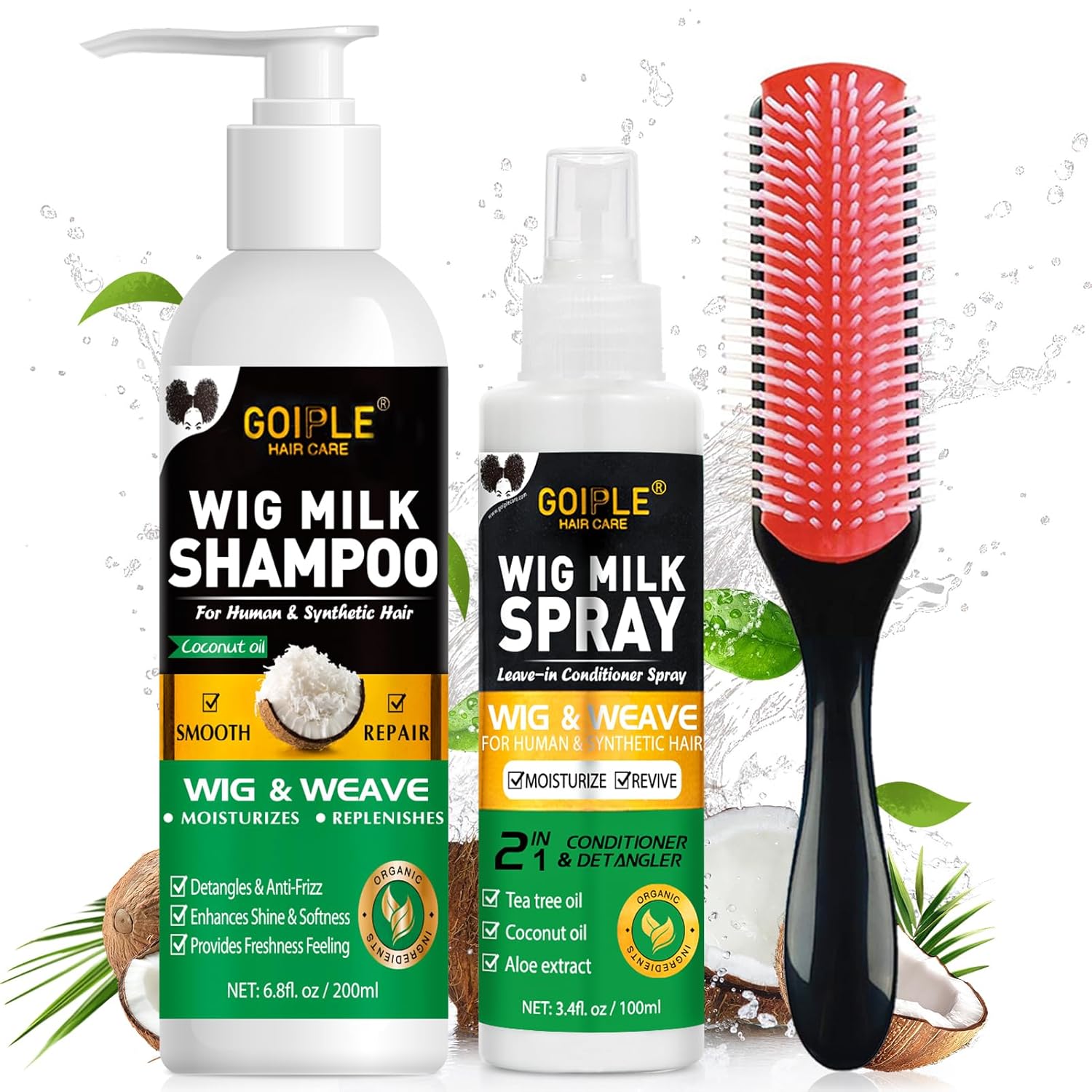 Hair Care Kit - Kit de soin pour perruques GOIPLE