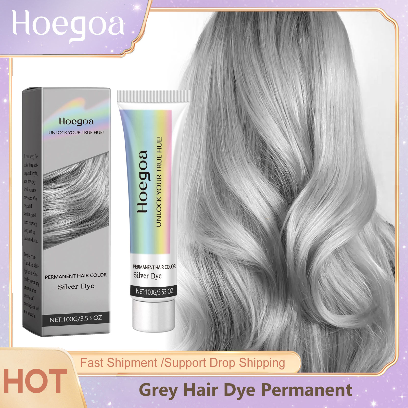 Hair Care Loreal - Teinture pour cheveux gris coiffage Permanent