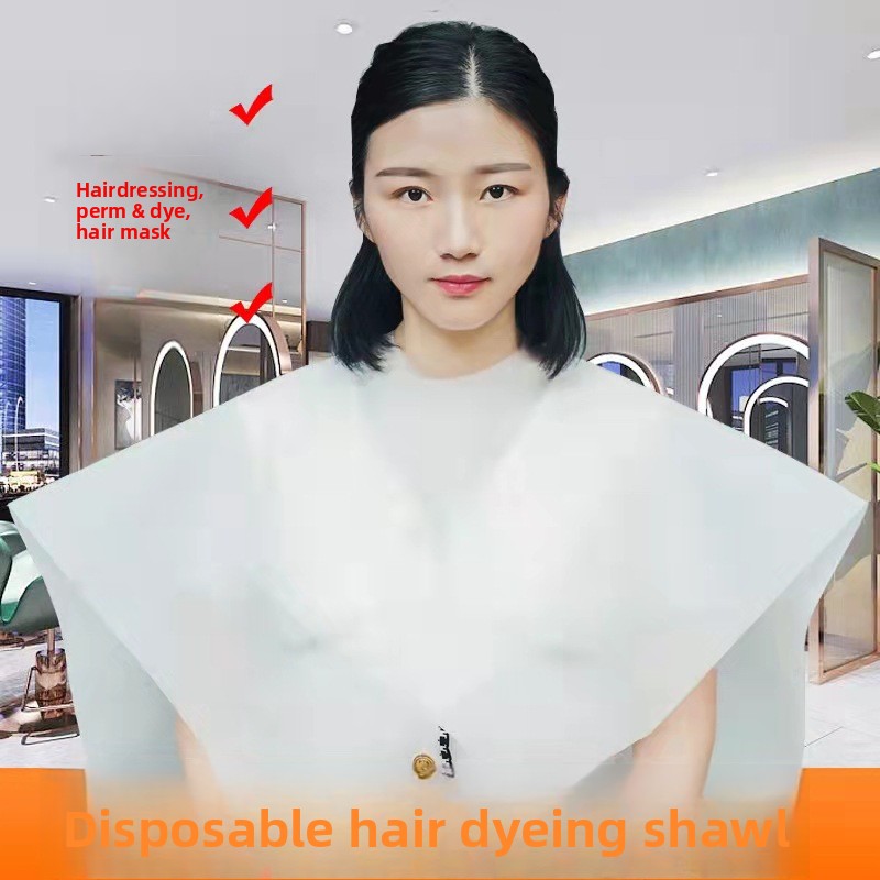 Hair Care In Salon - Cape de teinture capillaire jetable spéciale