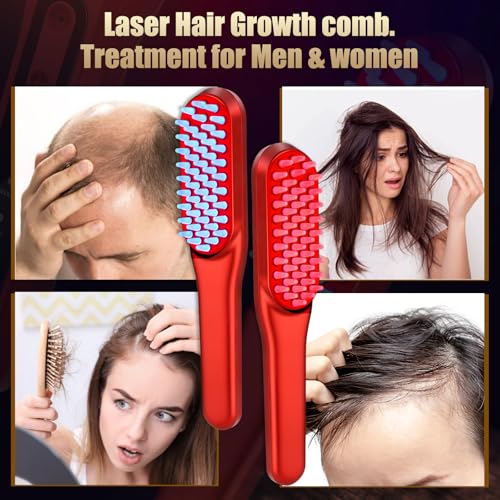 Hair Care Vegan - Peigne laser pour la croissance des