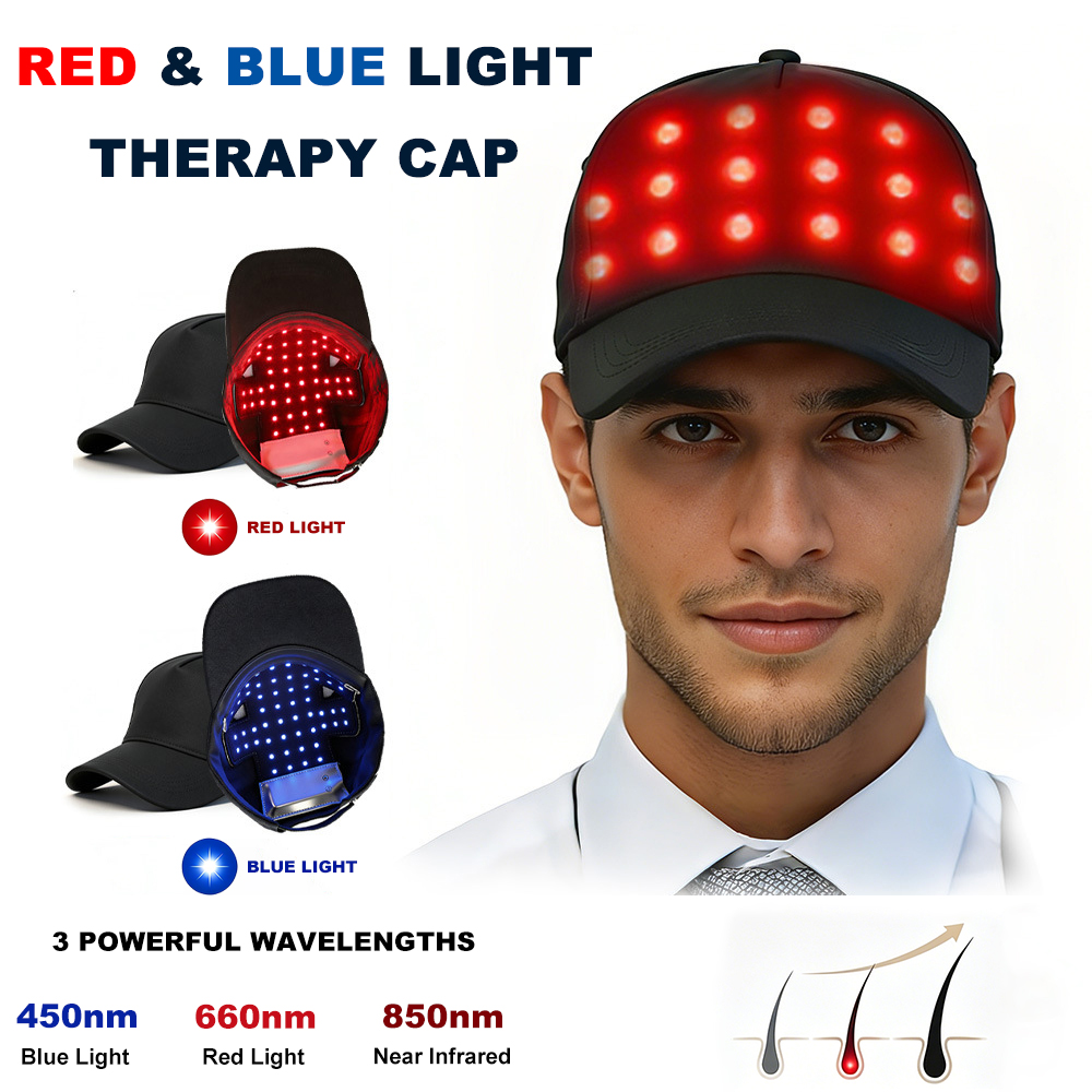 Hair Care Vegan - Casque de soin capillaire LED avec