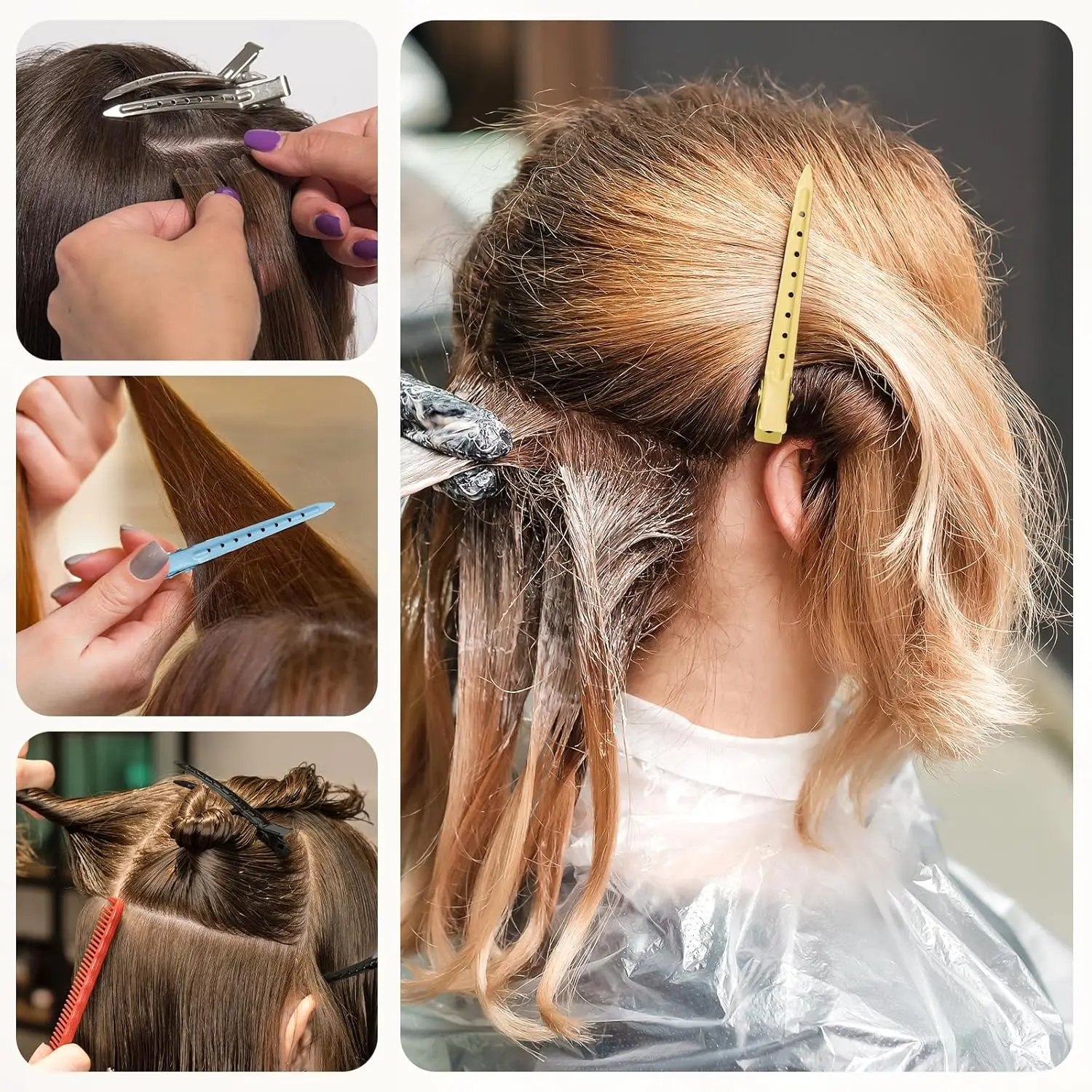 Pinces à cheveux colorées en m - Hair Care Kit avis et prix