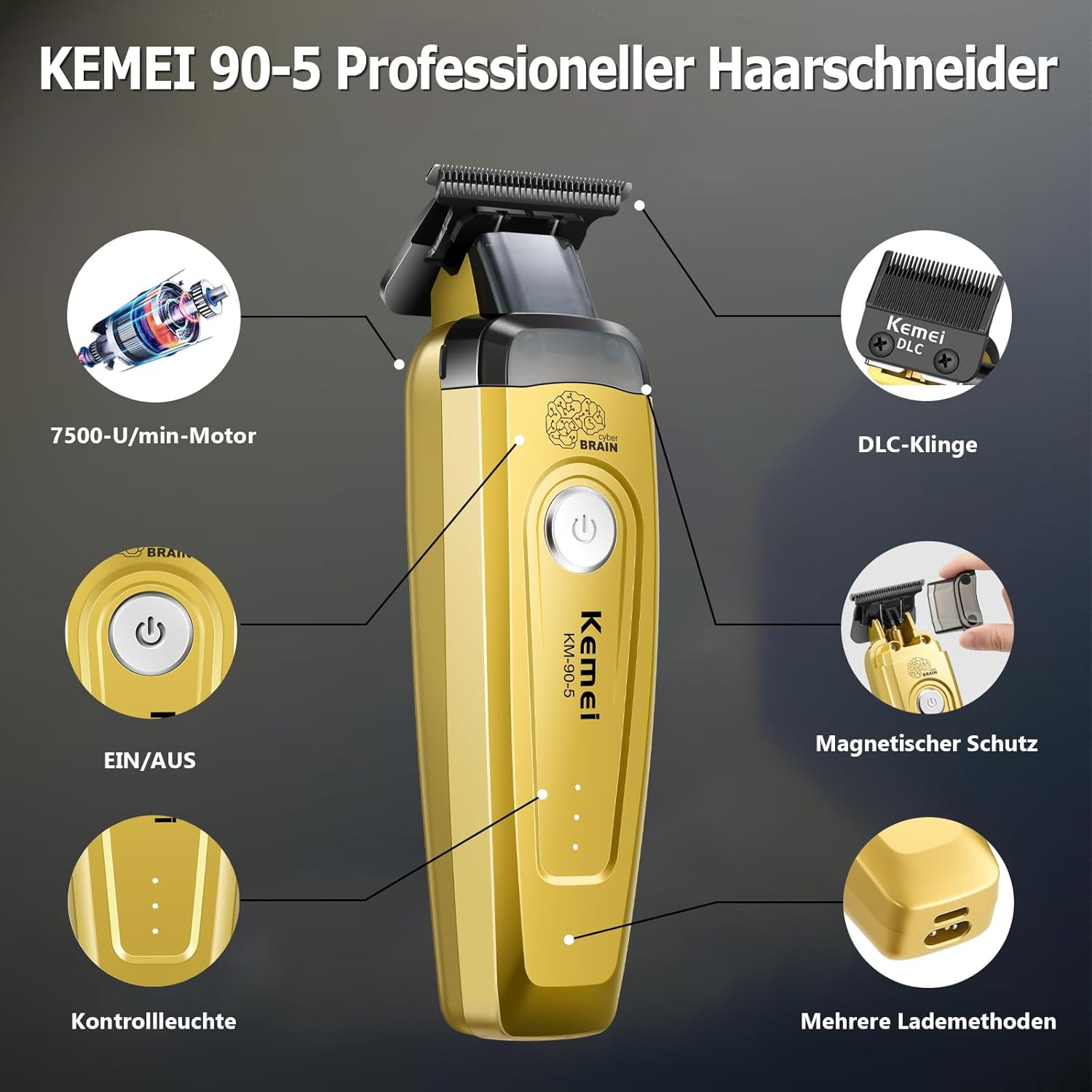 Tondeuse à cheveux KEMEI pour  - Hair Care Kit avis et prix